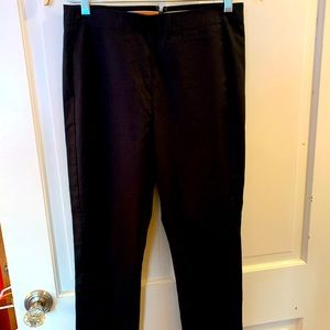 Anthropologie size 10 black ankle pants